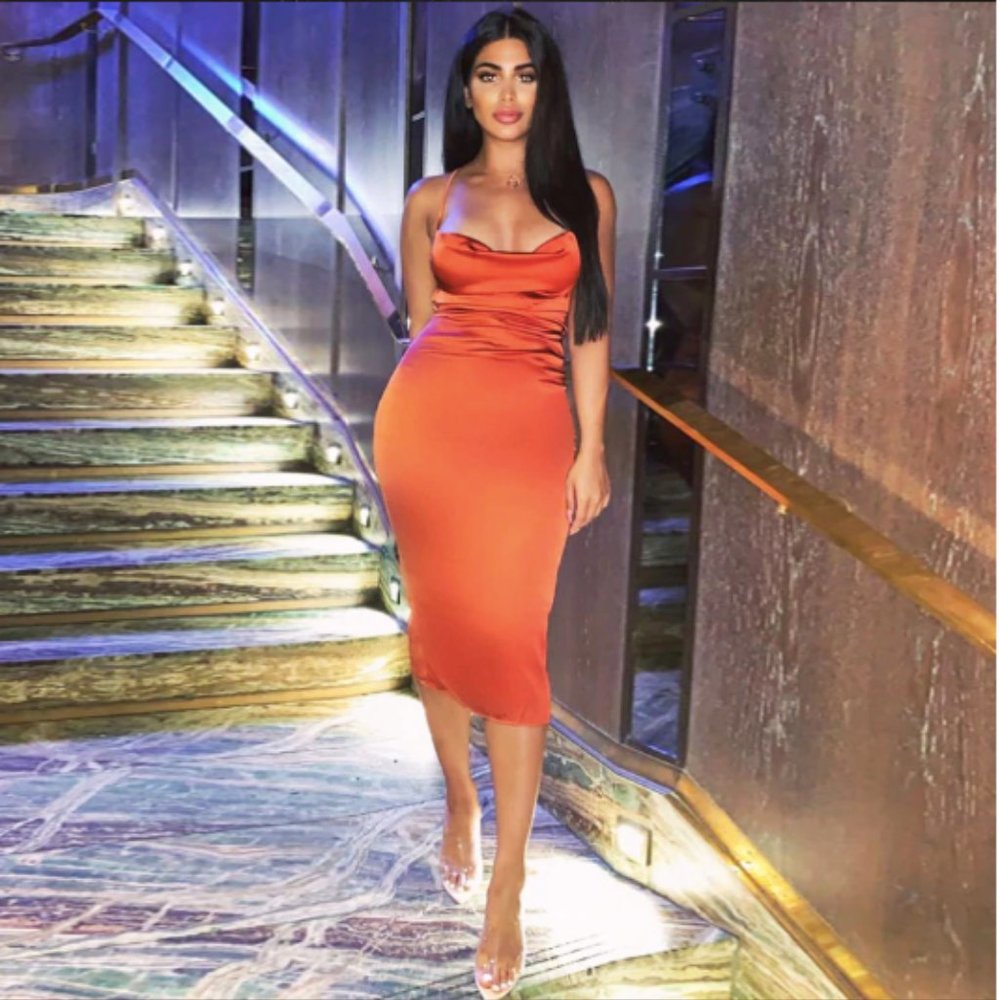 Silky Club  Midi Dress 💍